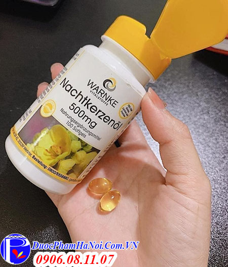 Tinh dầu hoa anh thảo đức warnke nachtkerzenol 500mg