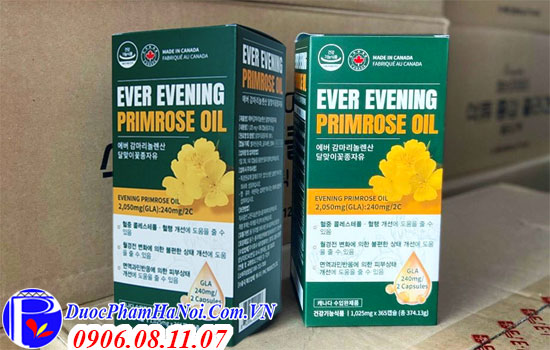 Tinh Dầu Hoa Anh Thảo Hàn Quốc 365 Viên Ever Evening Primrose Oil