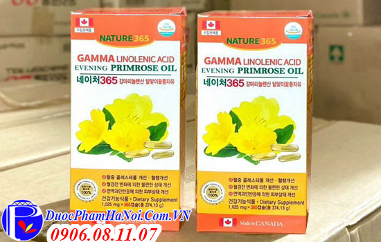 Viên Dầu Hoa Anh Thảo Nature 365 Gamma Linolenic Acid Hàn Quốc