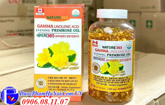 Viên Dầu Hoa Anh Thảo Nature 365 Gamma Linolenic Acid Hàn Quốc