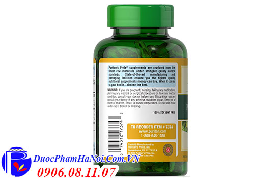 Tinh Dầu Hoa Anh Thảo Puritan's Pride 1000mG 120 viên của Mỹ