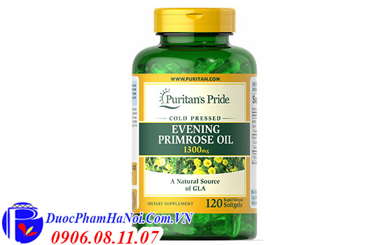 Tinh Dầu Hoa Anh Thảo Puritan's Pride 1300mG Chính Hãng