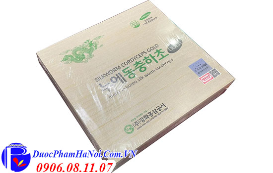 Đông trùng hạ thảo Silkworm Cordyceps Gold Hàn Quốc