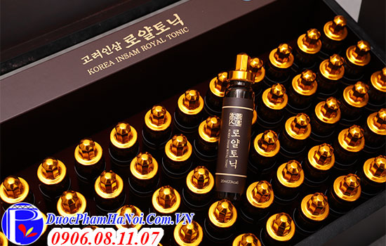 Korea Insam Royal Tonic hộp 60 Ống