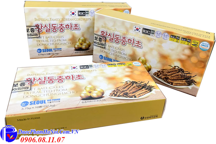 Đông trùng hạ thảo 10 viên hàn quốc