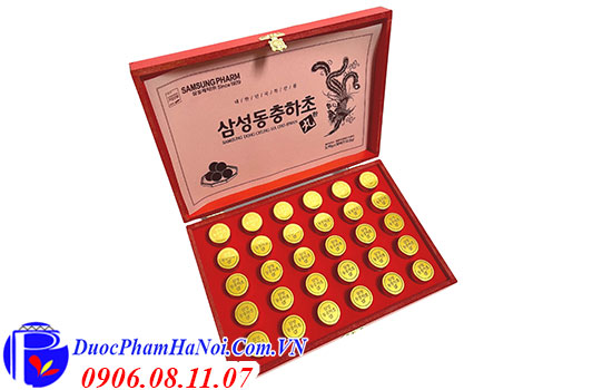 Đông trùng hạ thảo Samsung 30 viên chính hãng Hàn Quốc