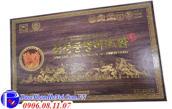 Đông trùng hạ thảo Samsung Gold hộp 60 viên