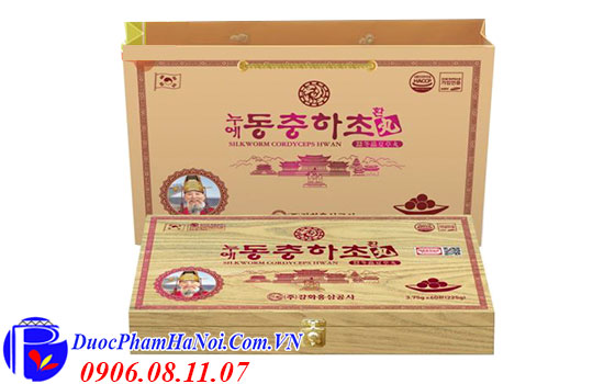 SilkWorm Cordyceps Hwan Hàn Quốc 60 viên