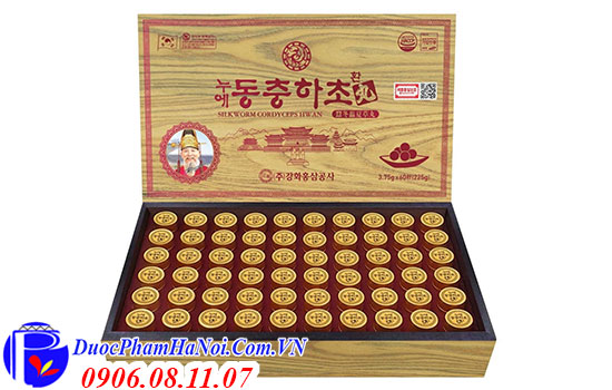 SilkWorm Cordyceps Hwan Hàn Quốc 60 viên