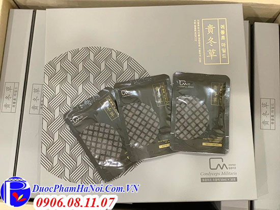 Đông trùng hạ thảo nội địa Hàn Quốc