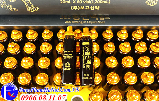 Tinh Chất Đ&ocirc;ng Tr&ugrave;ng Hạ Thảo 365 HwangJin Liquid Gold