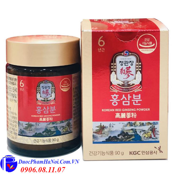 Bột hồng sâm KGC hộp 90gr
