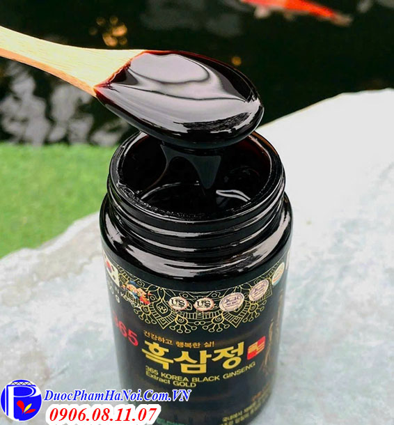 Cao Hac Sam 365 Korena Black Ginseng Extract Premium Seoul Bio Pharm Hop 4 Lo 250gr