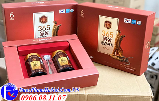 Cao hồng sâm đông trùng hạ thảo 365 Hàn Quốc