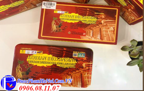 Đạm sâm nhung hươu linh chi Mushroom Deer Antlers