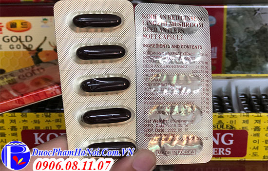 Đạm sâm nhung hươu linh chi Mushroom Deer Antlers