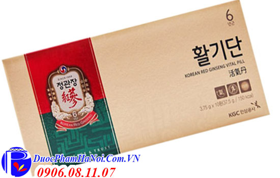 Viên Hồng Sâm KGC Korean Red Ginseng Vital Pill