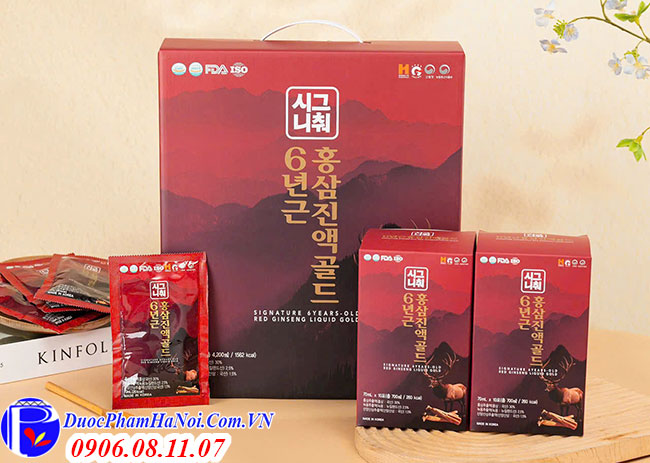 Nước hồng sâm nhung hươu Hàn Quốc