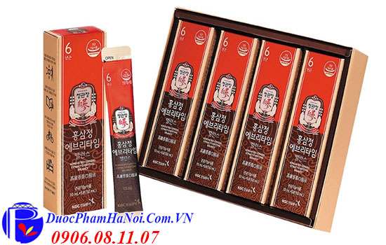 Nước Hồng Sâm Chính Phủ Hàn Quốc KGC Korean red ginseng extract Everytime Balance