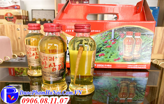 Nước hồng sâm có củ Korean Ginseng Drink Gold