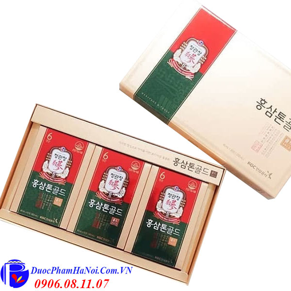 Nước hồng sâm KGC Korean red ginseng tonic gold