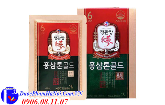Nước hồng sâm KGC Korean red ginseng tonic gold