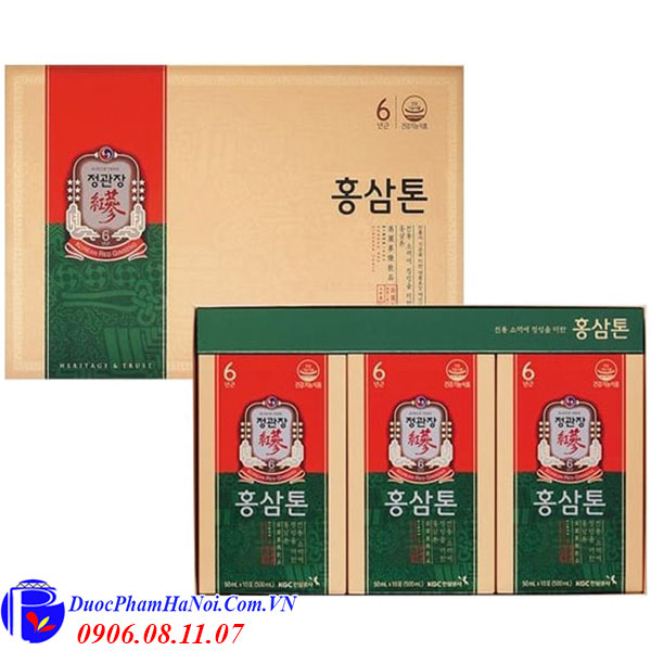 Nước hồng sâm KGC Korean red ginseng tonic Hàn Quốc