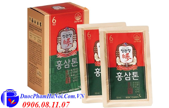 Nước hồng sâm KGC Korean red ginseng tonic Hàn Quốc
