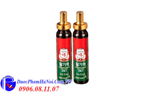 Korean red ginseng vital tonic 20ml x 10 ống