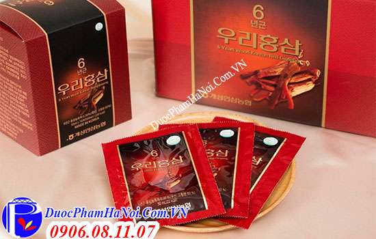6 years woori korean red ginseng
