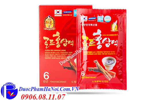 Nước hồng sâm chén Korea Red Ginseng Drink