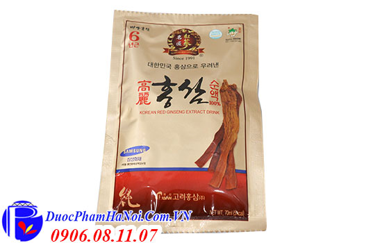 Nước Hồng Sâm Nguyên Chất Korean Red Ginseng Extract Drink