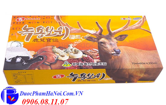 Nước hồng sâm nhung hươu 60 gói