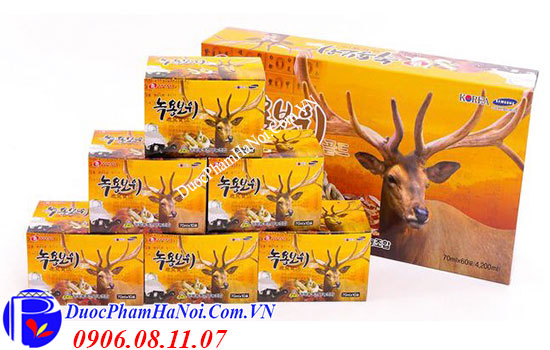 Nước hồng sâm nhung hươu 60 gói