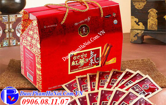 nước hồng sâm 6 Years Red Ginseng GY Hàn Quốc