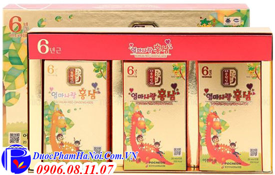 Hồng sâm Pocheon cho bé