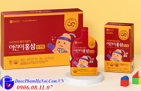 Hồng Sâm Trẻ Em Chong Kun Dang Health Care Red Ginseng For Kids