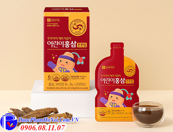 Hồng Sâm Trẻ Em Chong Kun Dang Health Care Red Ginseng For Kids