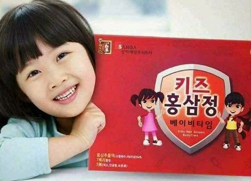 Hồng sâm trẻ em Hàn Quốc