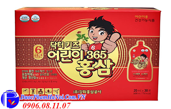 Nước hồng sâm baby ngón tay 365