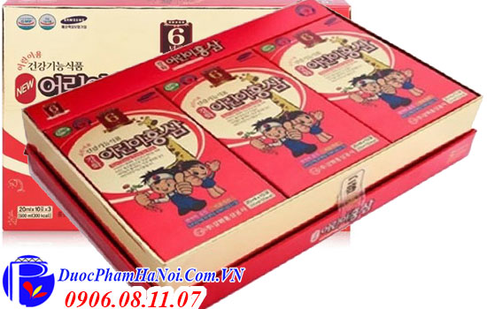 Nước hồng sâm hươu cao cổ gold kid Hàn Quốc