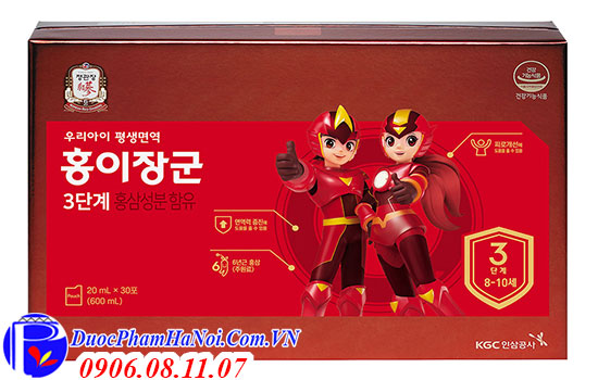 Nước hồng sâm trẻ em cheong kwan jang