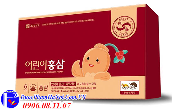 Nước Hồng Sâm Trẻ Em Chong Kun Dang