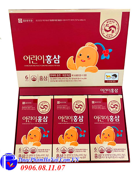 Nước Hồng Sâm Trẻ Em Chong Kun Dang