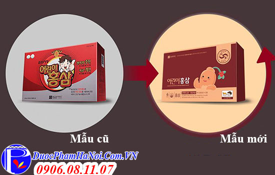 Nước Hồng Sâm Trẻ Em Chong Kun Dang