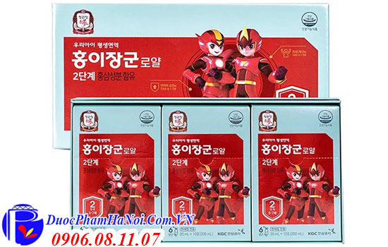 Nước hồng sâm trẻ em KGC