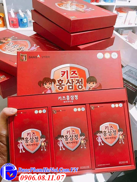 Nước hồng sâm trẻ em SangA Hàn Quốc