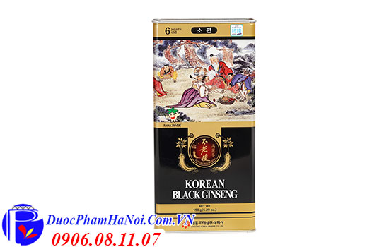Hắc sâm củ khô 150gr Daedong