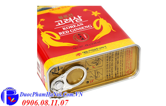 Hồng sâm củ khô Daedong 75Gr