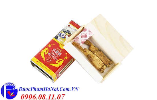 Hồng sâm củ khô Deadong hộp thiếc 37.5Gr